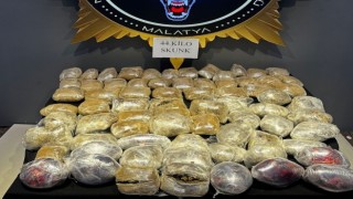 Malatyada 44 kilogram skunk ele geçirildi