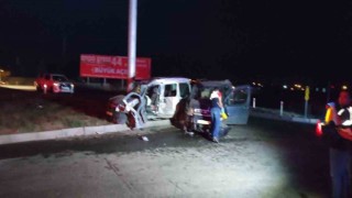 Malatyada feci kaza: 1 ölü, 4 yaralı
