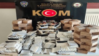 Malatyada kaçakçılık operasyonu