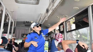 Manisada toplu taşımada klima denetimi