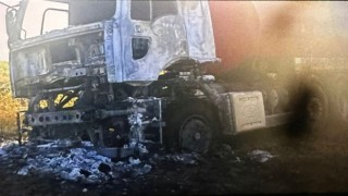 Mardinde yangına müdahaleye giden itfaiye aracı yandı