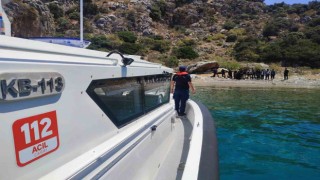 Marmaris Bozburunda 12 düzensiz göçmen yakalandı