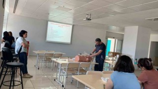 MEAHta hasta bakımında güvenli hava yolu yönetimi eğitimi verildi