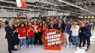 MediaMarktın yeni mağazası Forum Trabzon AVMde açıldı