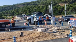Menteşede trafik kazası: 1 yaralı