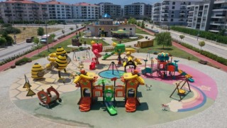 Merkezefendi Masal Parkı minik ziyaretçilerini bekliyor