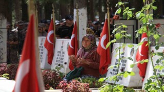 Mersinde Kurban Bayramı öncesi şehitler unutulmadı