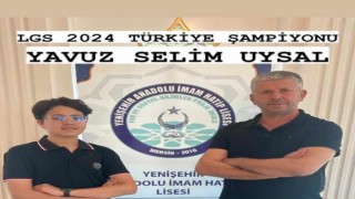 Mersinli öğrencinin LGS başarısı
