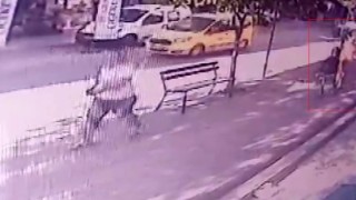 Mescitten çıkan adamı topuğundan vurdu