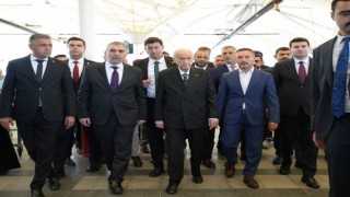 MHP Lideri Bahçeli, Ülkü Ocakları Birliği Genel Başkanlarından Doğanın cenaze törenine katıldı