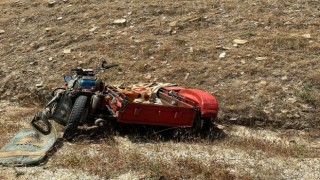 Motosiklet alt yola uçtu, sürücü hayatını kaybetti