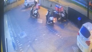 Motosiklet faresini 200 güvenlik kamerasını inceleyerek yakaladılar