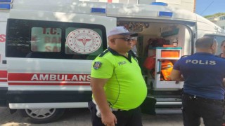 Motosikletin çarptığı 10 yaşındaki çocuk yaralandı