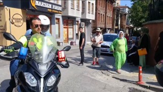Motosikletli sınav timine büyük alkış
