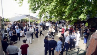 Mudanya protokolü bayramlaştı