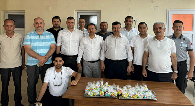Müftülük Personeli Bayramlaşma Töreninde Bir Araya Geldi