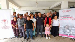 Muğlalı kadınlar koyunları ile üretime katılıyor