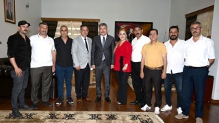 Muhtarlarda Osmaniye Valisine Ziyaret