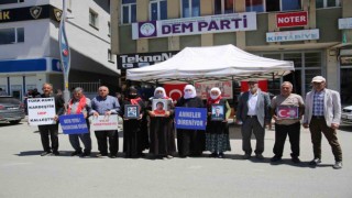 Muşta acılı annelerin evlat nöbeti devam ediyor