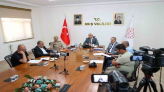 Muşta Güvenlik ve Asayiş Değerlendirme Toplantısı yapıldı