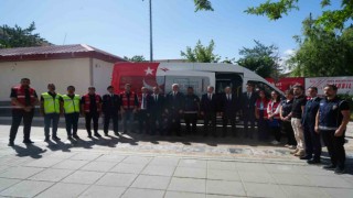 Muşta mobil göç noktası aracı hizmete girdi