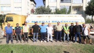 Nazillide otizm farkındalığı için fidan dikildi