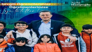 Nebi Hatipoğlu tüm eğitim camiasına emekleri için teşekkür etti