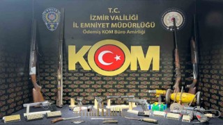 Ödemişte yasa dışı silah ticareti operasyonu: Uçaksavar mermileri ele geçirildi