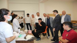 Öğrencilere diş sağlığı taraması yapıldı