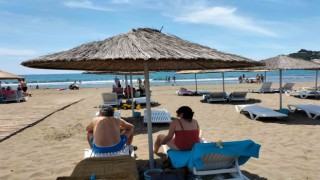 Ortaca Sarıgerme Sarçed halk plajı misafirlerini ağırlamaya başladı