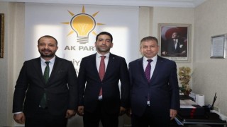 Osmaniye Ak Parti İl Başkanlığına atanan M. Sadi Binboğa görevi devraldı