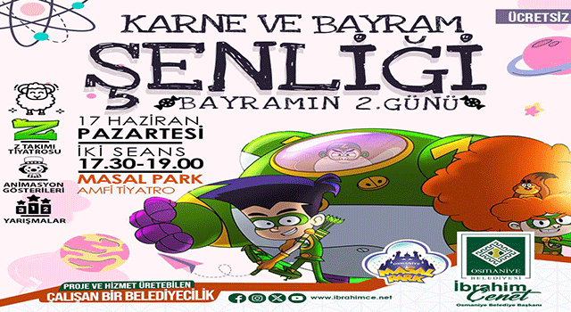Osmaniye'de Karne ve Bayram Şenliği Coşkusu