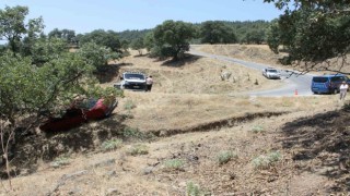 Otomobil yoldan çıkıp ağaca çarptı: 3 yaralı
