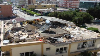 Payasta yaşanan patlamada çok sayıda iş yeri, ev ve araç zarar gördü