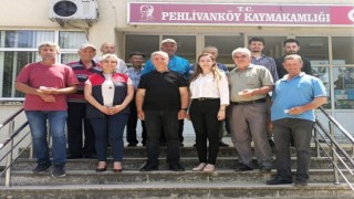 Pehlivanköyde arıcılara damızlık ana arı dağıtımı