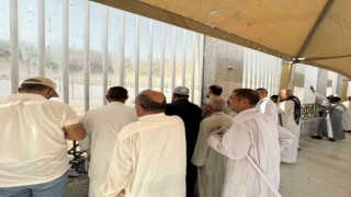 Peygamber sevdalıları Cennetül Muallada hasret giderdi