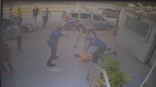 Polis noktasına darp etmeye gelen şüpheliler anında müdahale