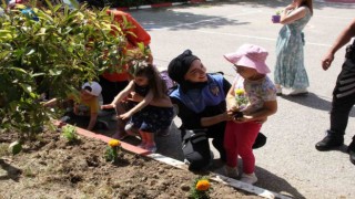 Polisten özel anaokulu öğrencilerine piknik şöleni