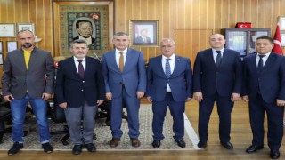 Rektör Çomaklı, Özbek heyetini kabul etti