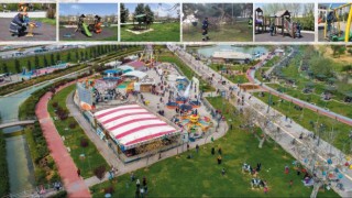 Şahinbeyde parklara modern dokunuş