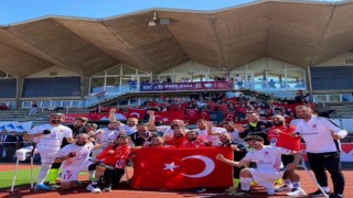 Şahinbeyli Ampute oyuncular, milli takımla Avrupaya damga vurdu