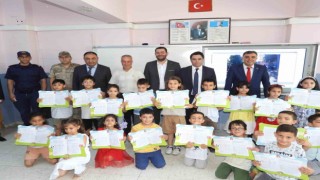 Samandağda öğrencilerin karne heyecanı