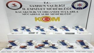Samsunda 11 bin 760 adet makaron ele geçirildi