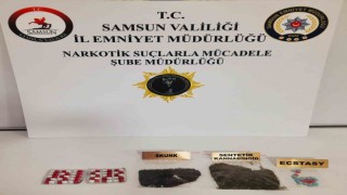 Samsunda narkotik operasyonları: 17 kişi hakkında işlem
