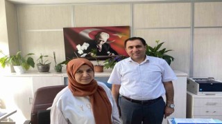 Şehit ailelerini iş yerlerinde ziyaret etti