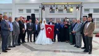 Şehit Enes Budakın ikiz kardeşi dünya evine girdi
