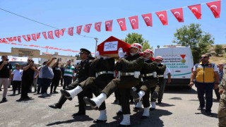 Şehit Piyade Astsubay Çavuş Mehmet Ali Horoz son yolculuğuna uğurlandı