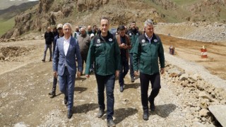 Şehitler Barajının yapımı sürüyor