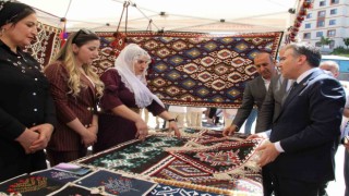 Şırnakta kursiyerler yaptıkları çalışmaları sergiledi