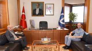 Sosyal Politikalar Kurulu Üyesi Gazeteci Dr. Murat Yılmazdan Rektör Erdala ziyaret